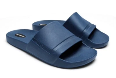 Okabashi Men's Coast Slides Comfort Arch Support Sandals Navy Size 9 EU 42 NEW - Image 1 of 4