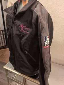 Atlanta Braves MLB Jacket Size XL Soft Shell Fleece Lined Zip Insiders Club. E9 - Picture 1 of 6