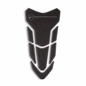 Ducati Carbon Tankpad V4 schwarz NEU - Picture 1 of 1