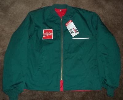 CHAQUETA DE CONDUCTOR DE CAMIÓN DE REPARTO COCA-COLA NUEVA CON ETIQUETA TALLA 42R ROPA PARA HOMBRE Foto 1 de 4