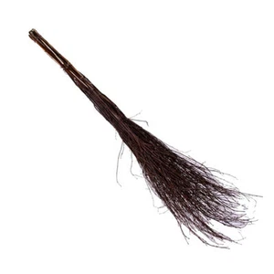 120cm Witches Broom Straw Stick Halloween Fancy Dress Costume Accessory Womens - Picture 1 of 3