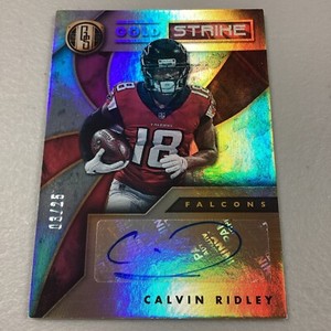 2019 PANINI GOLD STANDARD CALVIN RIDLEY 3/25 GOLD STRIKE AUTOGRAPH GOLD STRIKE