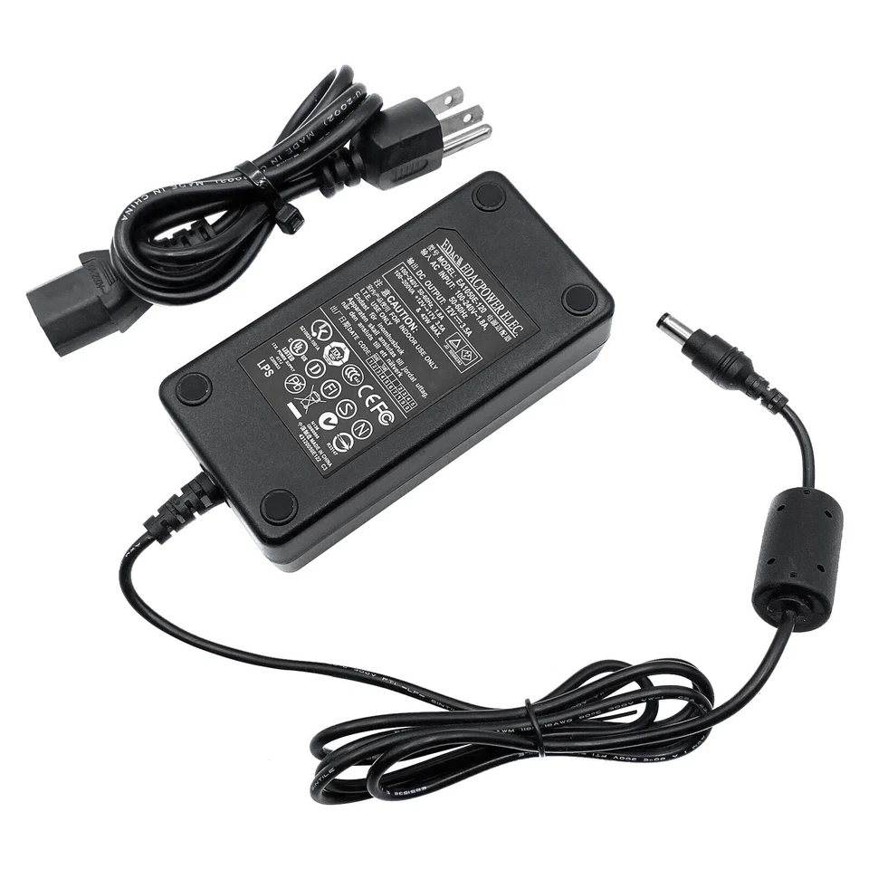 NEW Original EdacPower AC Adapter Charger for Korg KA320 PA-588 X-50 - Image 1 of 4