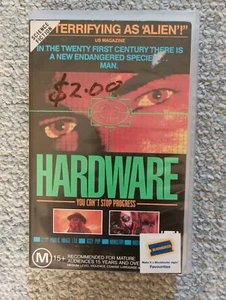 HARDWARE Sci-fi Thriller VHS Movie Rare - Picture 1 of 3