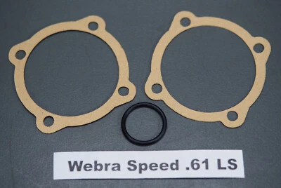 Gasket-Kit for Model Engine WEBRA Speed .61 LS / .70  (2nd gen.) - Bild 1 von 2