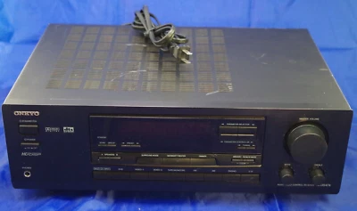 Onkyo TX-DS474 5.1 Dolby Digital HD DSP AV Receiver No Remote - Image 1 of 4