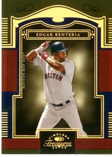 2005 Timeless Treasures Bronze Red Sox Baseball Card #3 Edgar Renteria/100