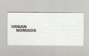Carte publicitaire - advertising card - Urban Nomads de Michalsky - Picture 1 of 1