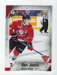 Ben Jones 2017-18 Niagara IceDogs (Henderson Silver Knights)