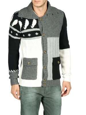 DIESEL K-MIX CARDIGAN SIZE L 100% AUTHENTIC - Image 1 of 4