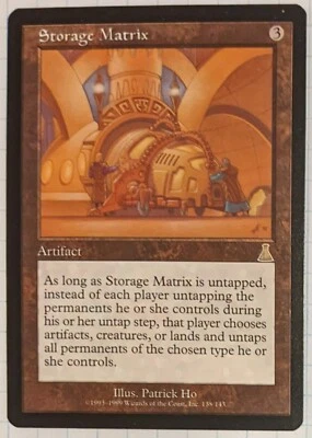 MTG Storage Matrix LP Rare 138/143 UDS Urza's Destiny - Image 1 of 4