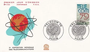 FRANCE 1979 FDC TELECOM YT 2055 - Imagen 1 de 1