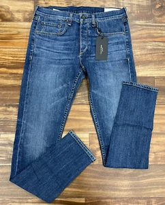NWT $250 Rag & Bone Men's Extra Slim Denim Jeans Fit 1 In Throop Size: 31 - Picture 1 of 4