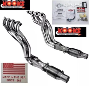 1- 7/8" x 3 Kooks stainless headers catted pipes 2010-2015 Camaro SS 6.2 LS3 L99 - Bild 1 von 3
