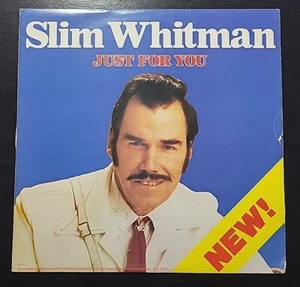 Slim Whitman - Just For You Vinyl Record 1980 Liberty Records SLL-8140 - Picture 1 of 8