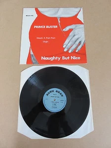 PRINCE BUSTER Naughty But Nice BLUE BEAT 1979 UK ORIGINAL VINYL 12" E.P. DDPB3 - Imagen 1 de 7