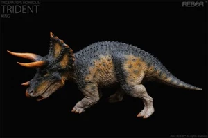 Rebor männlicher Triceratops Dreizackkönig - Neu in OVP - Bild 1 von 5