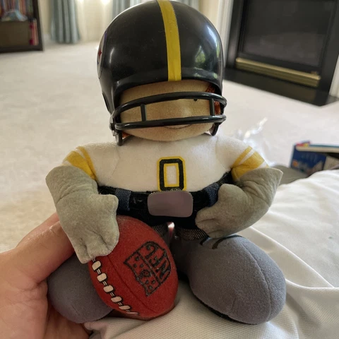 Vintage Pittsburgh Steelers NFL 1983 Huddles Mascot Plush Cover