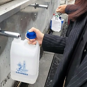 3 L (3000 ml) LOURDES WATER, pure and fresh from the Holy Source in France  - Picture 1 of 10