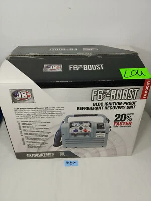 Unidad de recuperación de refrigerante JB Industries F6-BOOST 100-240V nuevo-antiguo stock Foto 1 de 4
