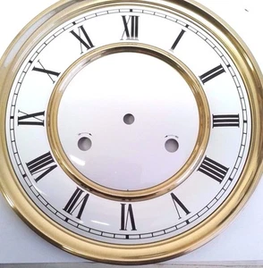 Westminster Vienna Regulator clock dial 200 mm for Hermle 241 movement - Picture 1 of 3