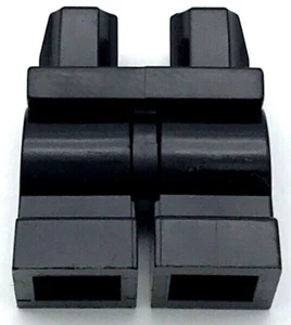 Lego neue schwarze Hüften und mittellange Beine bewegliche Hose Stück - Bild 1 von 1