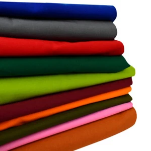 Cotton Fabric Sewing Craft Making Quilting Cloth Shirting Dress Costume Curtains - Picture 1 of 123