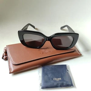 Celine CL40216U Black Grey Butterfly Sunglasses - Picture 1 of 7