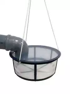 Regenwasserfilter Filterkorb Filter Protect zum Einhängen mit Überlaufschutz - Bild 1 von 2