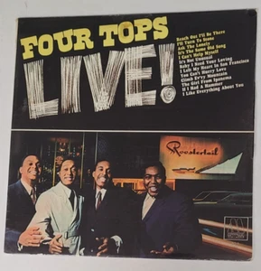 FOUR TOPS - LIVE! - 1966 (New/Sealed) LP - 1st Year Pressing - Motown #654 - Picture 1 of 2