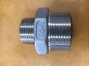 1 1/2'' to 1'' fitting  reducing reducer pipe adapter Stainless Steel. 304 - Imagen 1 de 2