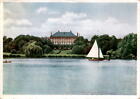 Schwanenteich, Swan Castle, Zwickau, Germany, Franz Landgraf, landscape Postcard