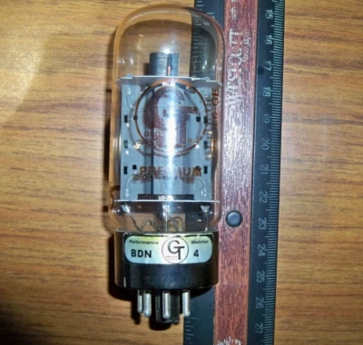 Tubo Strong GT GROOVE TUBES Fender placa cinza dupla face O Getter GT-6L6-GE 95 - Imagem 1 de 4