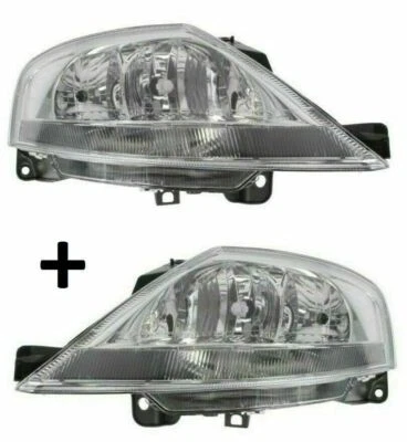 POUR CITROEN C3 I 02-2010 PHARE AVANT DROIT + GAUCHE ÉLECTRIQUE + MOTEUR H1 H7  - Photo 1/3