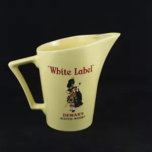 Teekanne White Label Scotch Whisky Sammlung Vintage Porzellan Wade England 70s - Bild 1 von 5