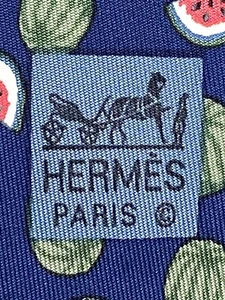 HERMES 7435 HA “Watermelon”￼ 100% Silk tie new in box without tags - Picture 1 of 6