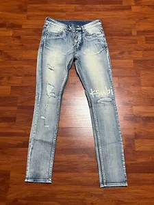Ksubi Van Winkle 1999 City High Skinny Stretch Distressed Jeans Herren Gr. 31 - Bild 1 von 7
