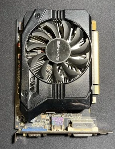 AMD Sapphire Radeon R7 250 1GB GDDR5 PCI-E HDMI/DVI/VGA GPU Graphics Card GPU - Picture 1 of 3