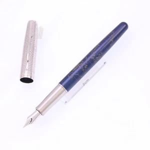 PARKER Füllfederhalter Sonnet Atlas CT Sterling Silber Feder F 18K Schreibgerät - Bild 1 von 14