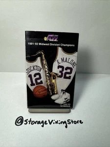 Utah Jazz Vintage 1992-93 Spielplan im Taschenformat - Bild 1 von 4
