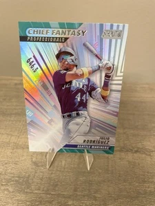 2024 Topps Stadium Club CHIEF FANTASY PROFESSIONALS CFPRO-11 Julio Rodríguez - Picture 1 of 4