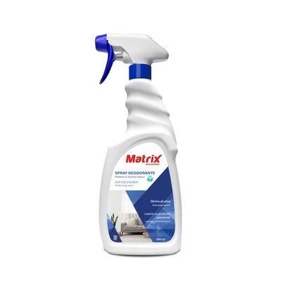Deodorante per ambienti e tessuti spray Matrix al muschio bianco 500 ml XM123 - Immagine 1 di 3