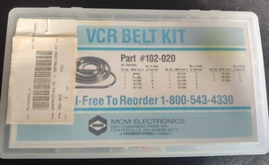 MCM Electronics VCR Belt Kit 102-020 - Picture 1 of 9