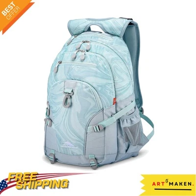 Mochila de día Loop - Elegante mochila de mármol con correas acolchadas y compartimento para tableta Foto 1 de 4