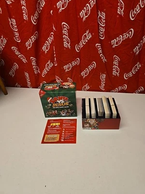 SANTA VS JESUS PARTY GAME - PART SEALED CONTENTS - A GREAT GAME - Image 1 of 4