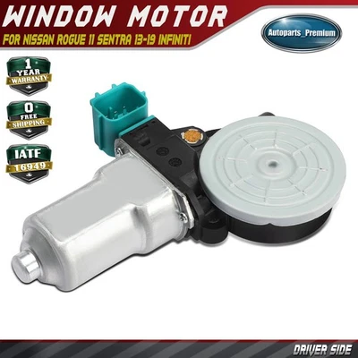 Motor ventana conductor delantero o trasero para Nissan Rogue 11 Sentra 13-19 INFINITI G35 Foto 1 de 4