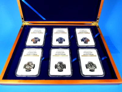 2009 S , 6-Coin Set, Silver Proof, District and Territories   NGC  Pf 70 Ucam - Image 1 of 4