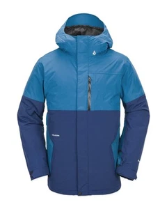 Volcom L Gore-Tex Men's Winter Jacket, Light Blue, X-Large - Picture 1 of 9