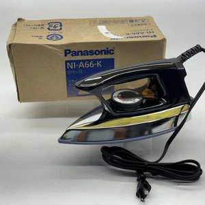 Panasonic NI-A66-K Japan Automatisches Bügeleisen Trockenbügeleisen Antihaft Bügelsohle Leicht - Bild 1 von 9
