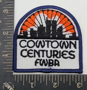Cowtown Centuries Patch FWBA Fort Worth Bicycling Association Skyline Radtour - Bild 1 von 2